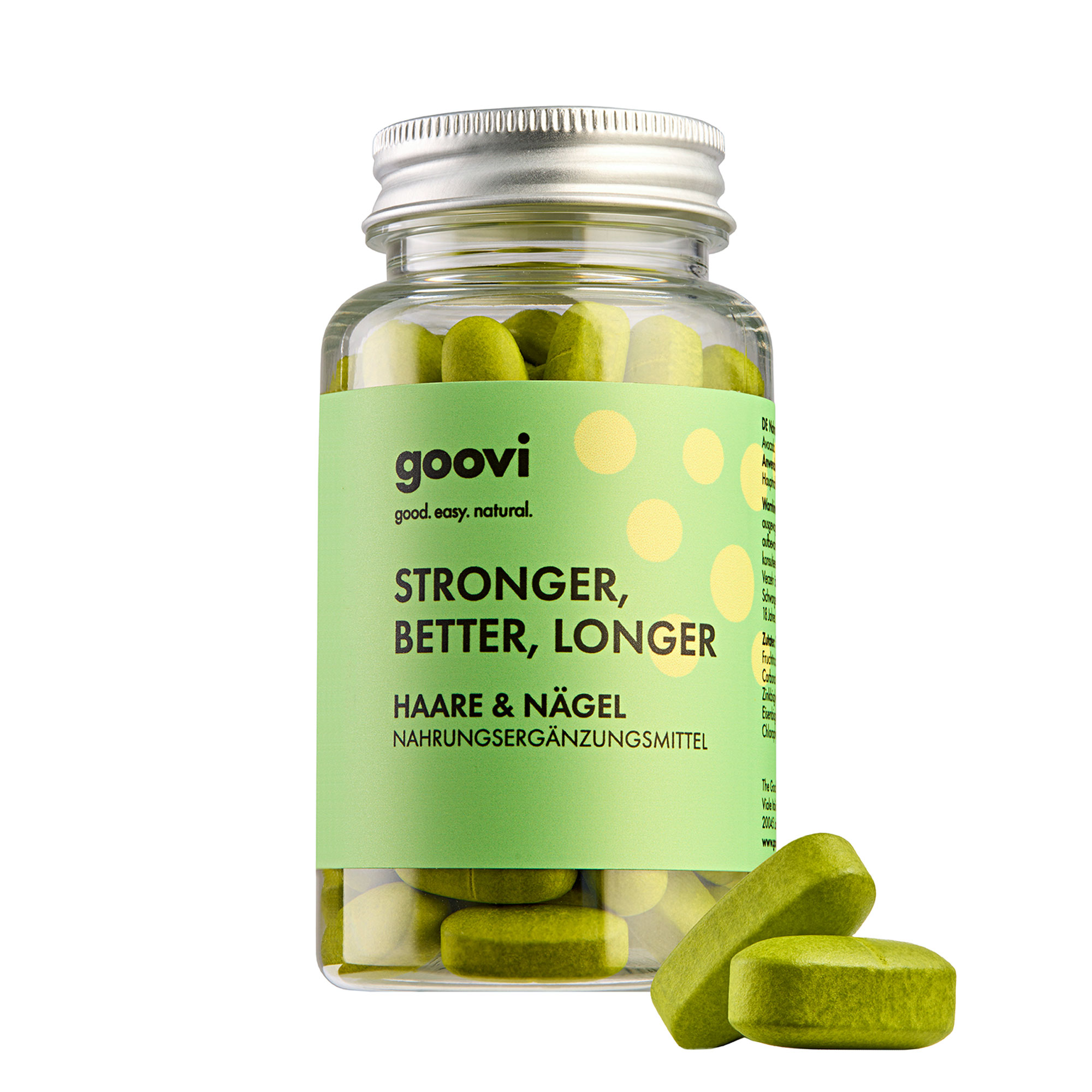STRONGER, BETTER, LONGER Nahrungsergänzung in Tablettenform