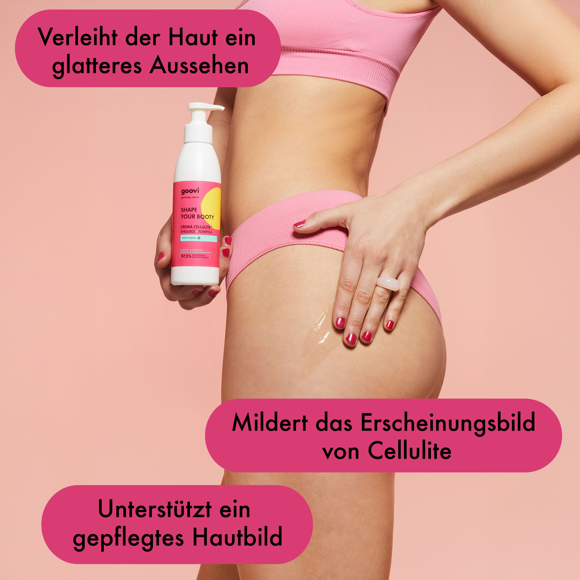 SHAPE YOUR BOOTY Kühlende Cellulite-Creme