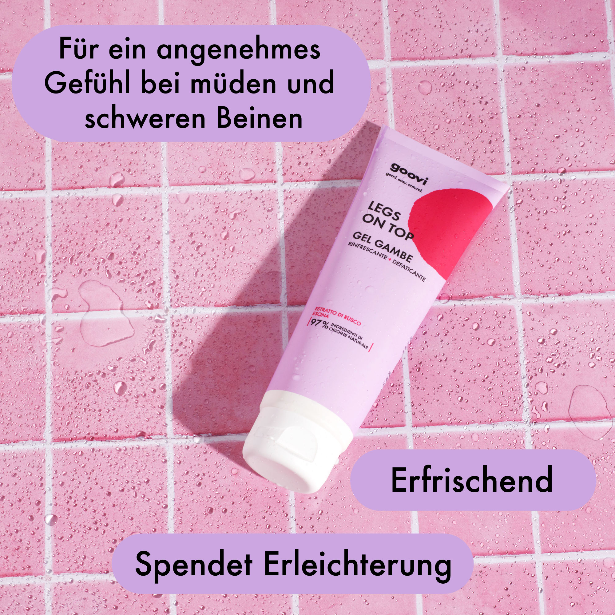 LEGS ON TOP Gel für frische, leichte Beine
