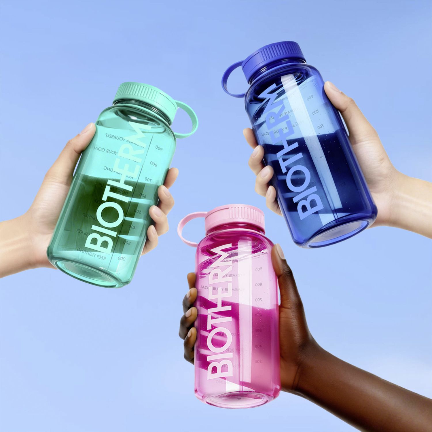 Aqua Drop-Set Blau