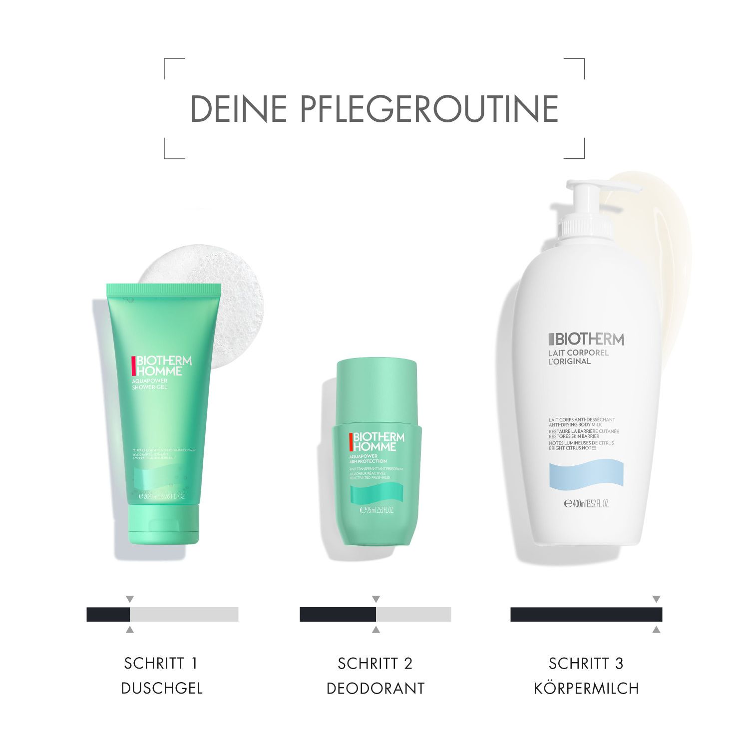 Homme Aquapower Shower Gel