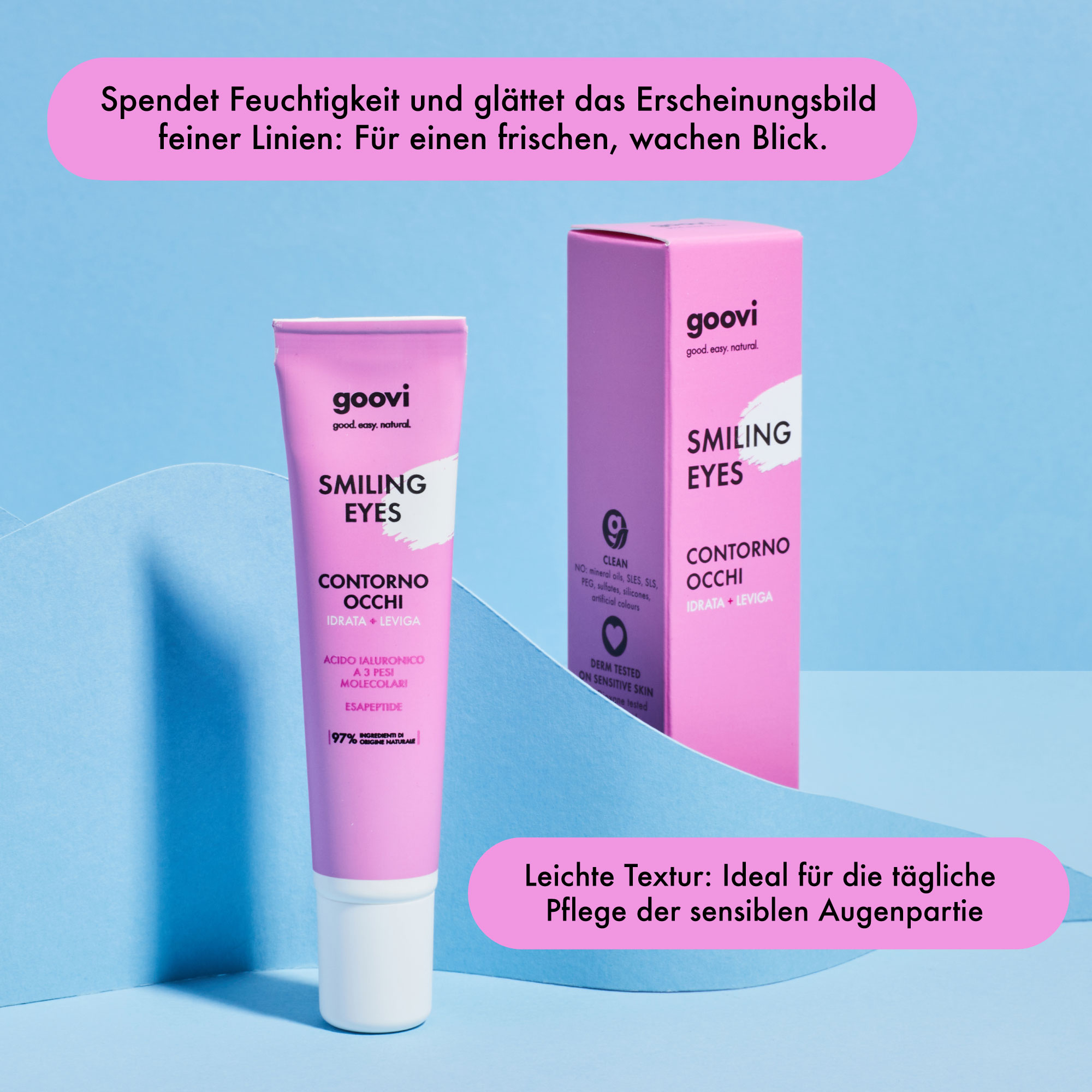 SMILING EYES Glättende Augencreme