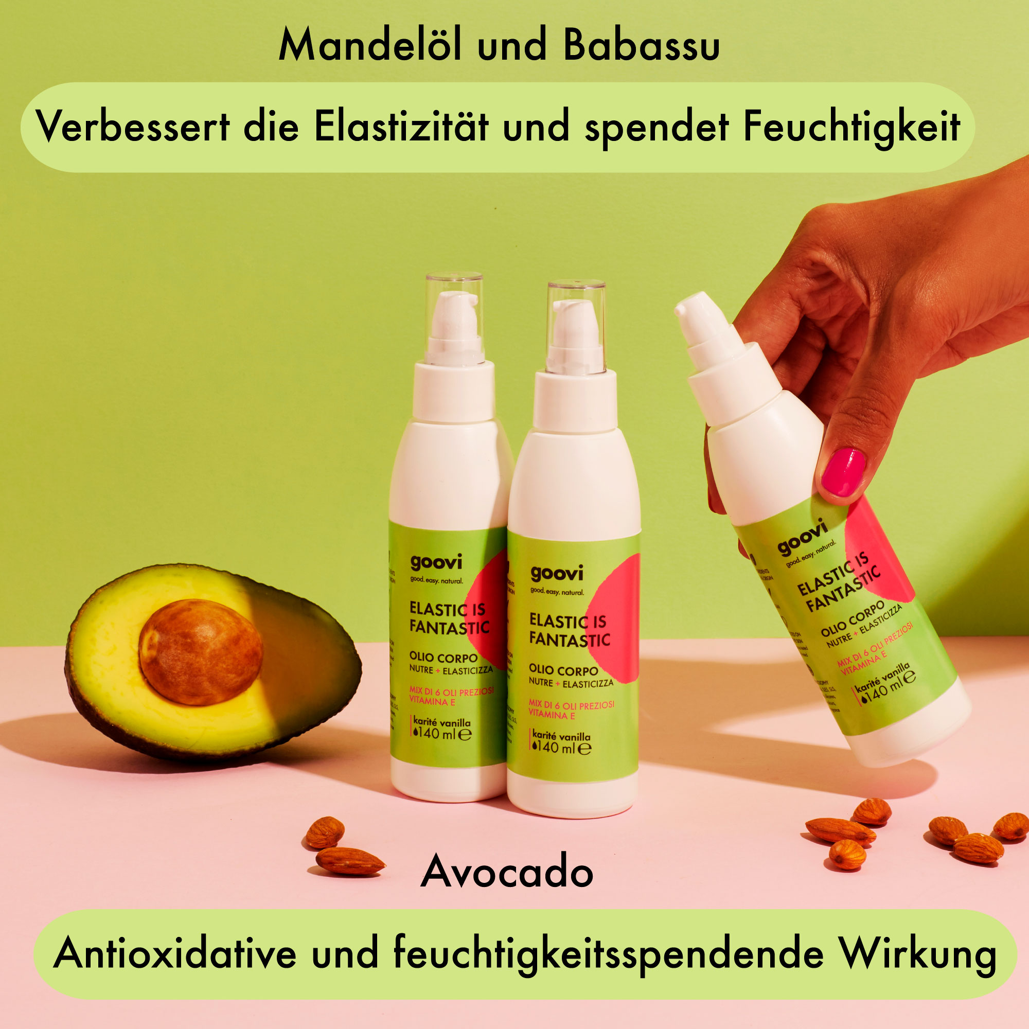 ELASTIC IS FANTASTIC Körperöl zur Verbesserung der Hautelastizität