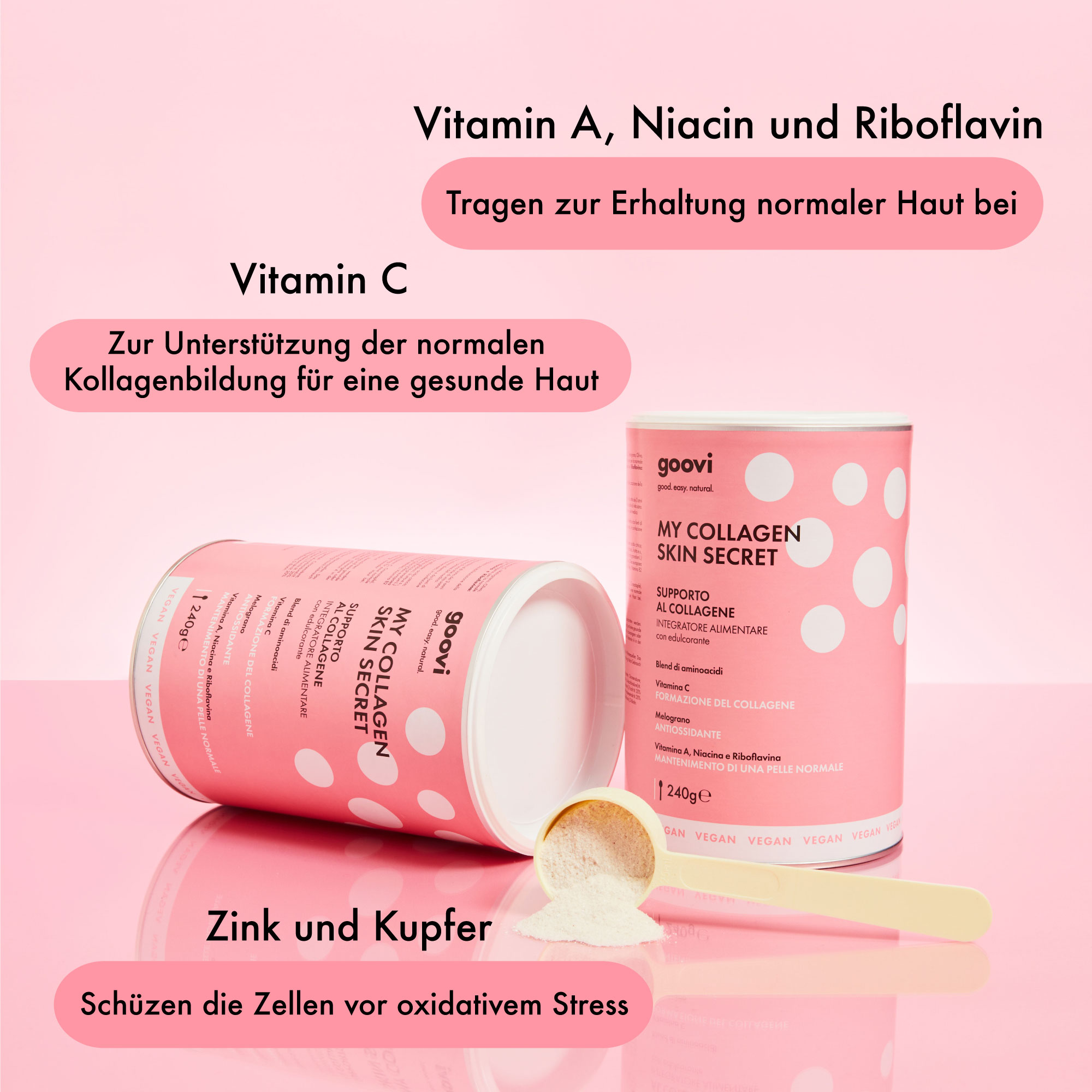 MY COLLAGEN SKIN SECRET  Nahrungsergänzung in Pulverform