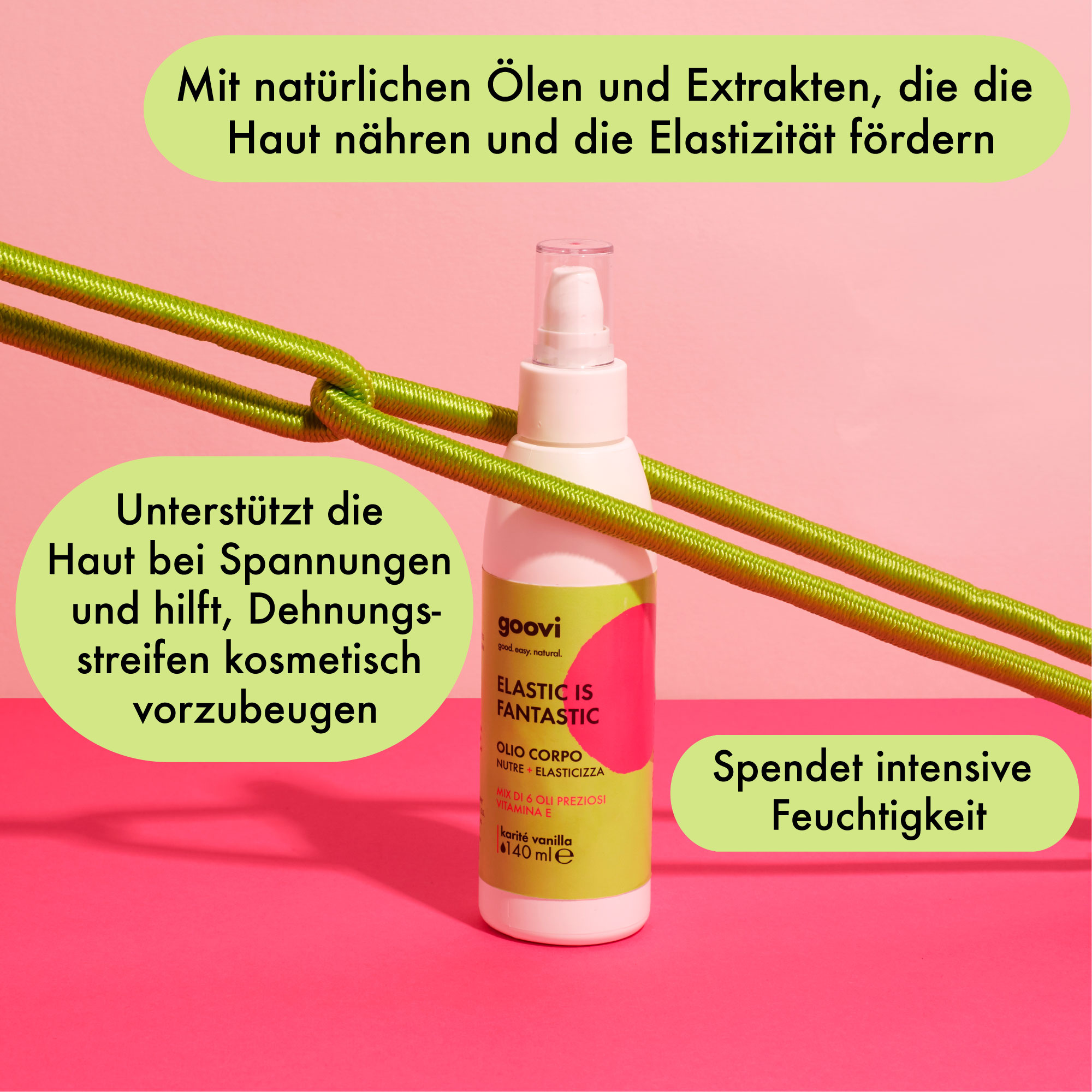 ELASTIC IS FANTASTIC Körperöl zur Verbesserung der Hautelastizität