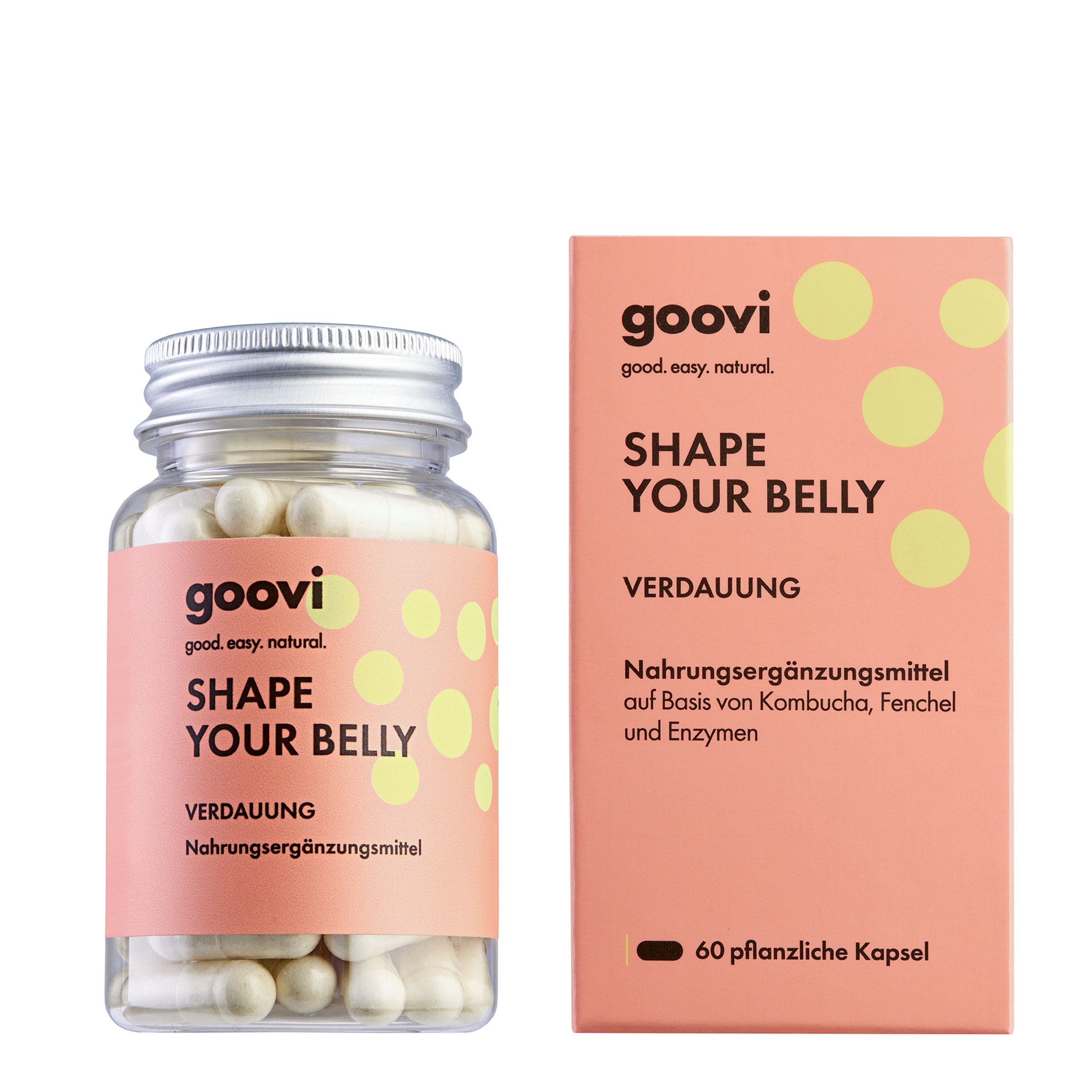 SHAPE YOUR BELLY Nahrungsergänzung in Kaspelform