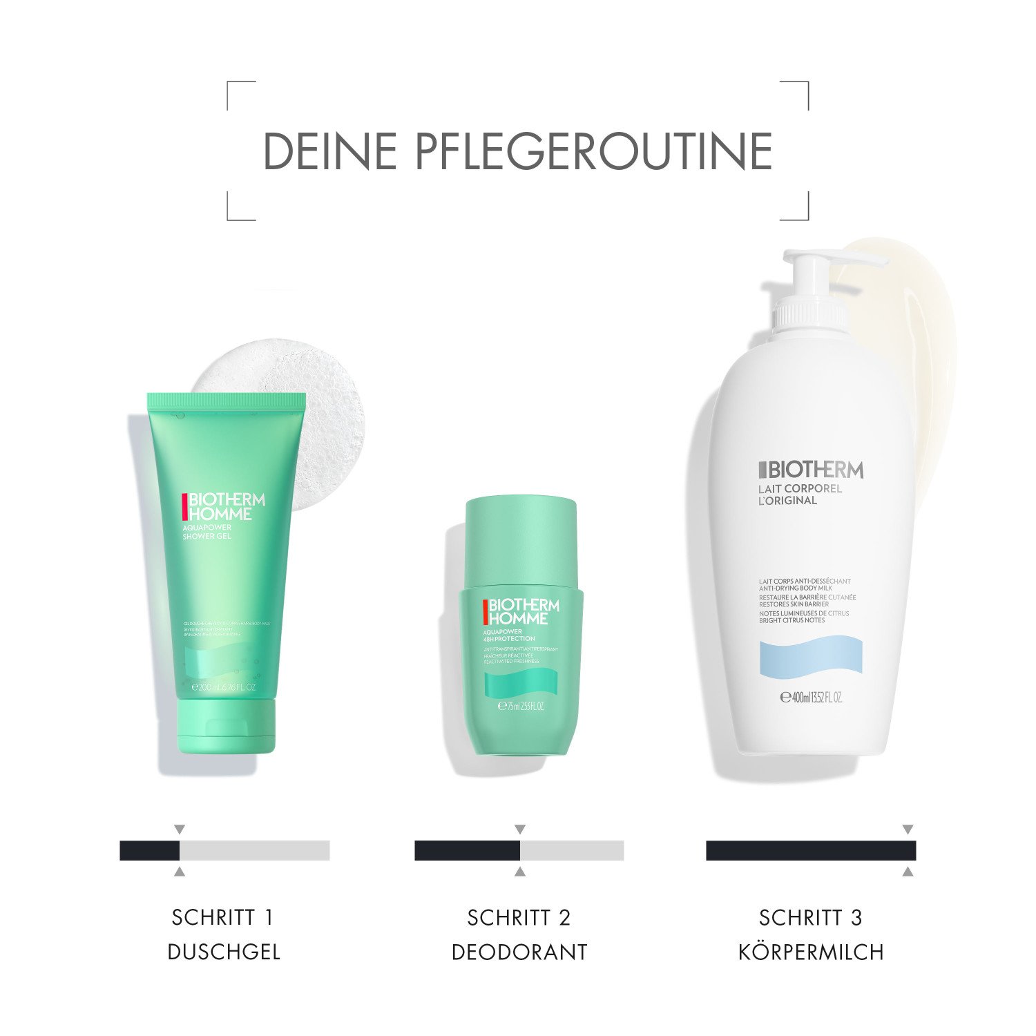 Homme Aquapower Shower Gel