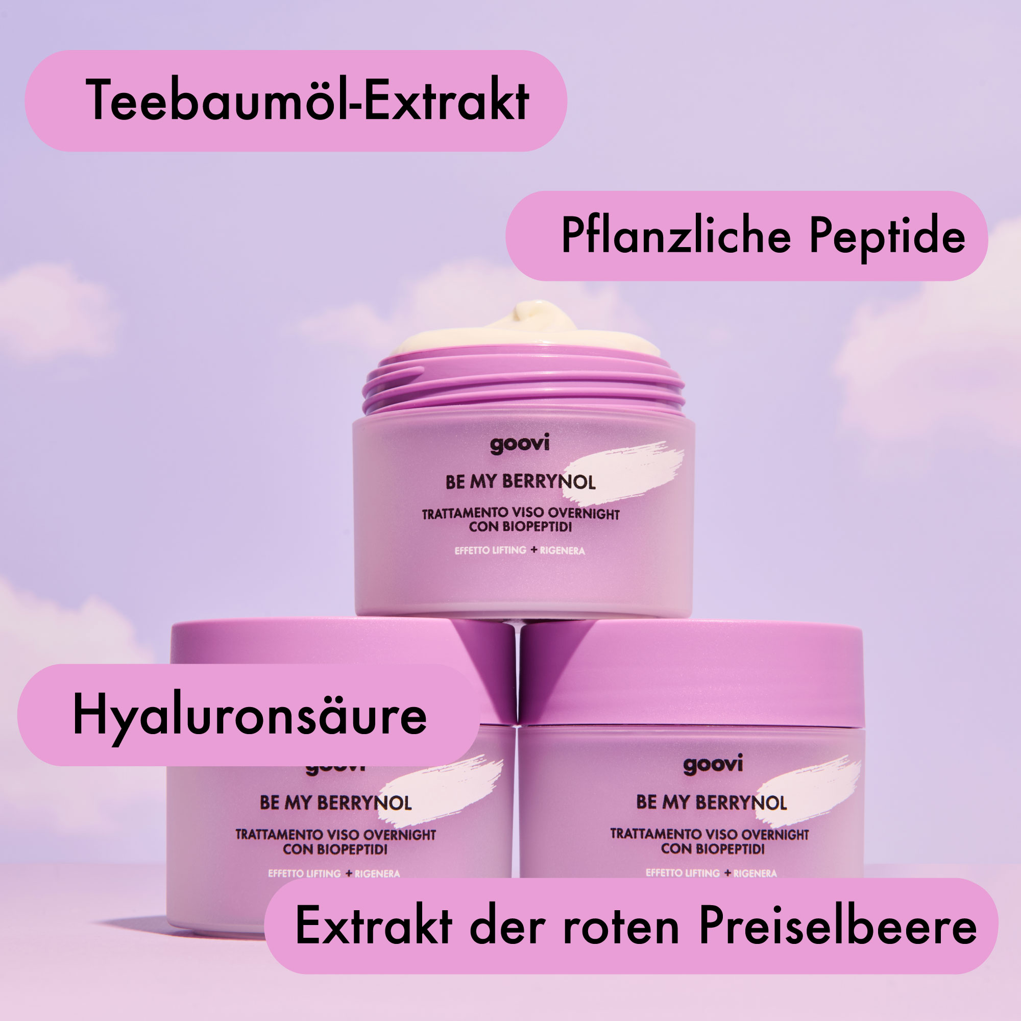 BE MY BERRYNOL Overnight Gesichtsbehandlung