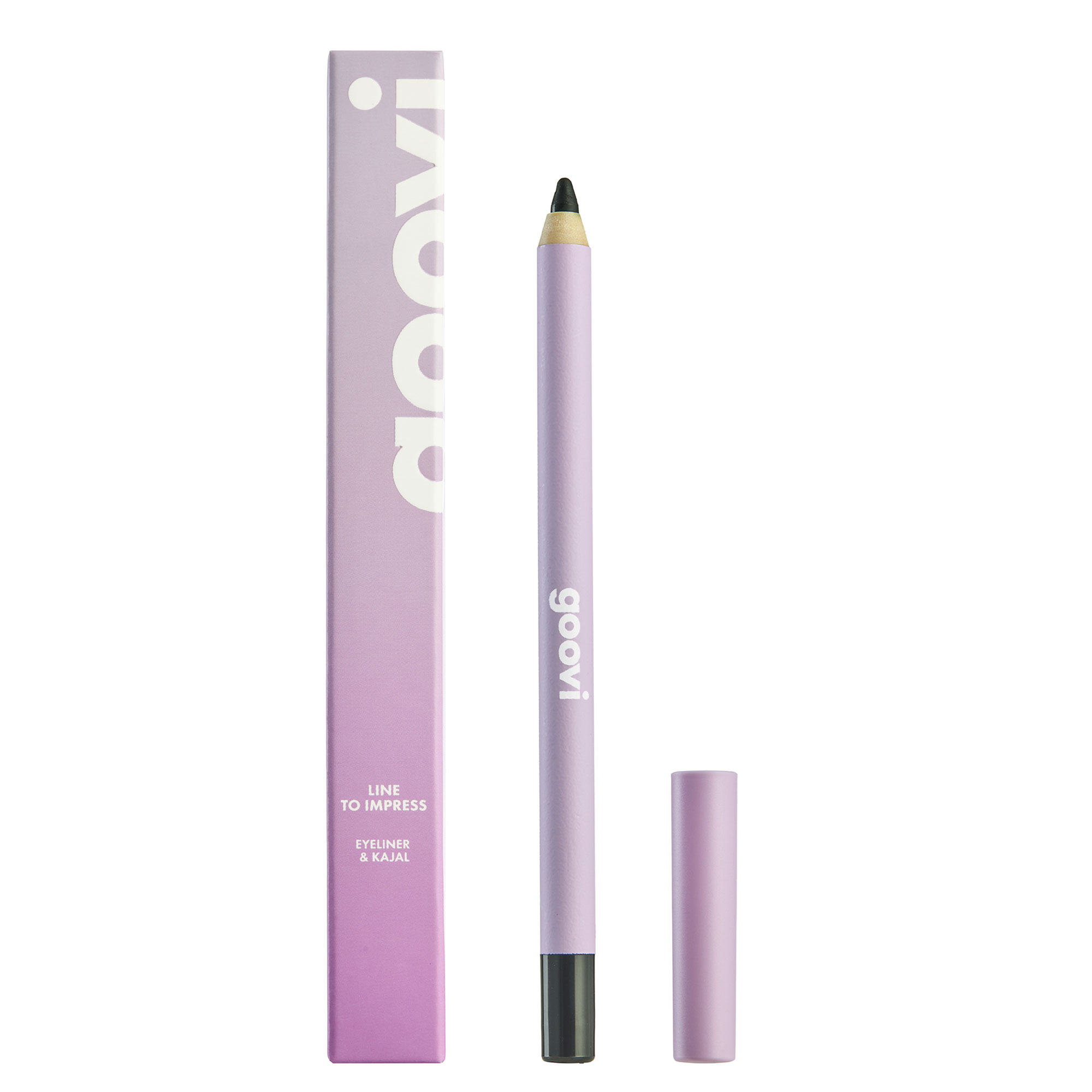 LINE TO IMPRESS Eyeliner & Kajal 1 BLACK