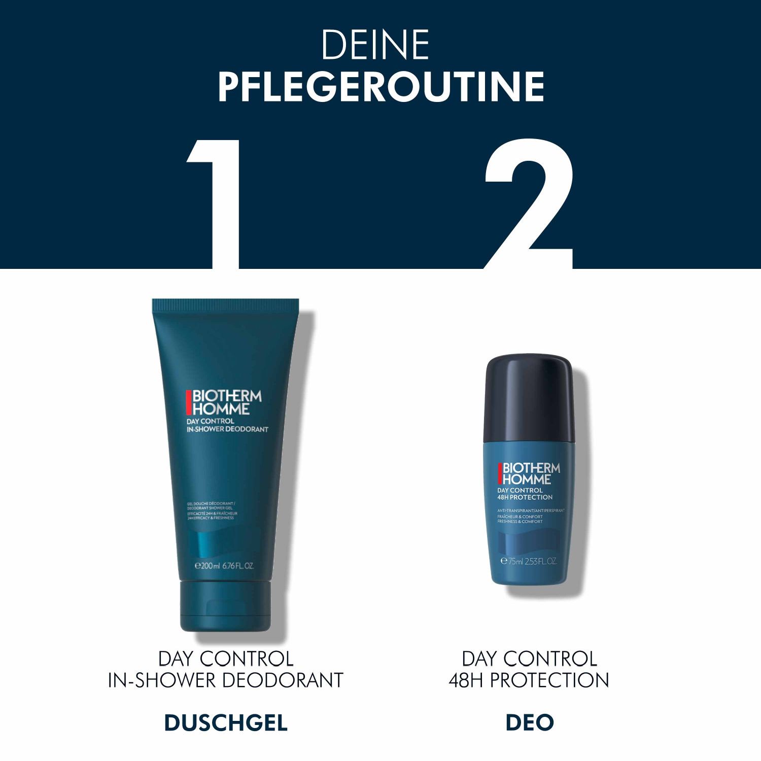 Homme Day Control 24H Ecocert Deo Roll-On