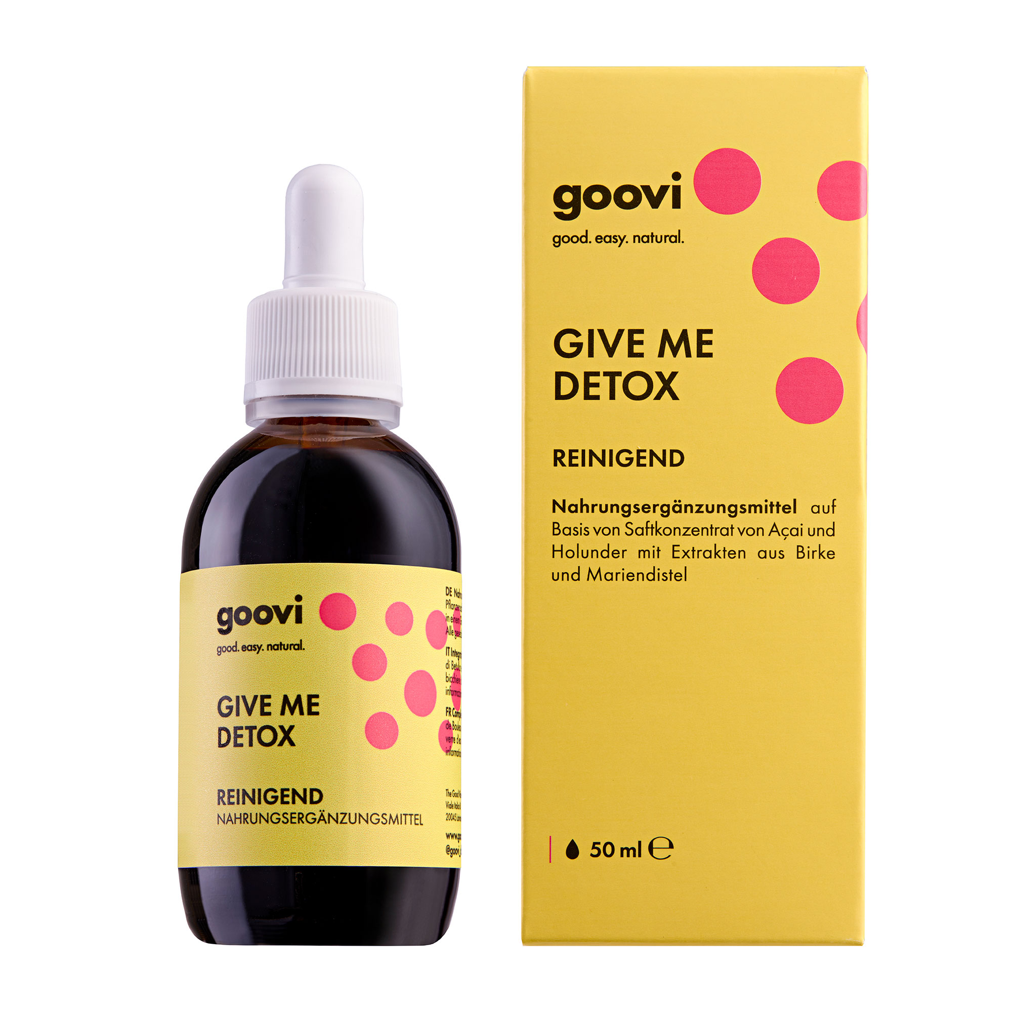 GIVE ME DETOX Flüssige Nahrungsergänzung