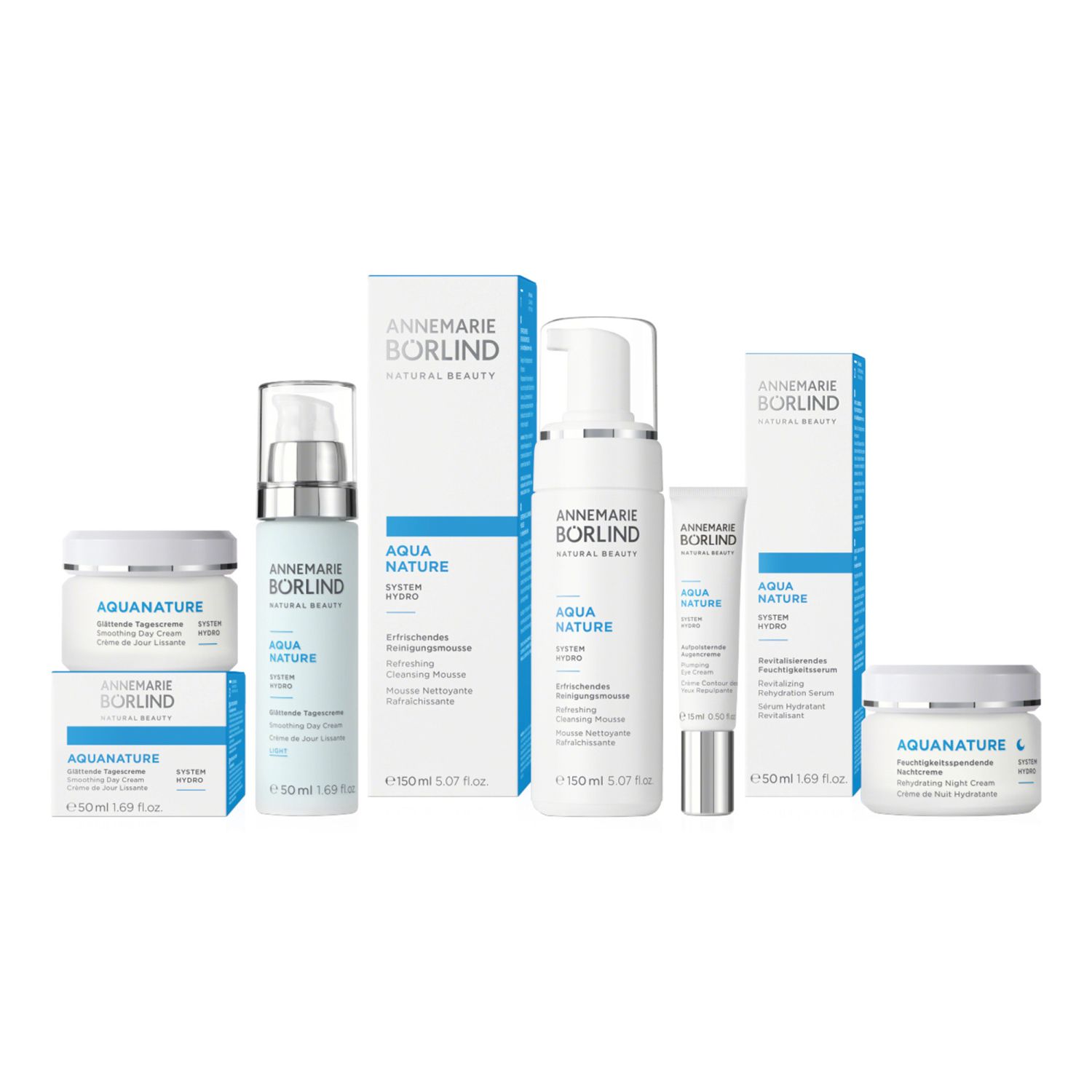 Aquanature Aufpolsternde Augencreme