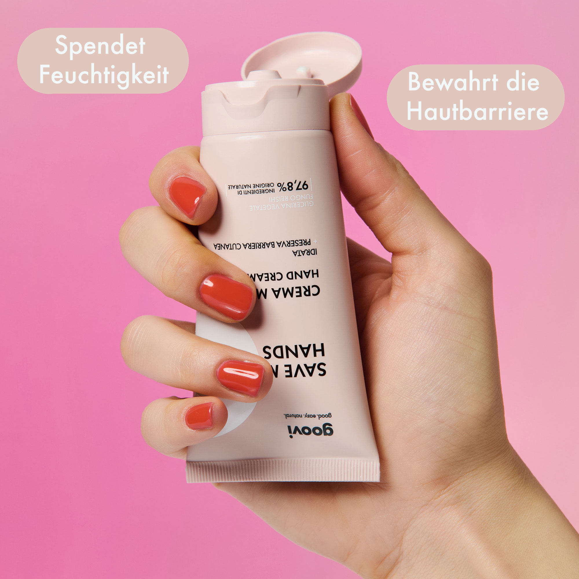 SAVE MY HANDS Feuchtigkeitsspendende Handcreme
